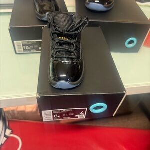 🚨SOLD !Jordan Kids Black Sneakers